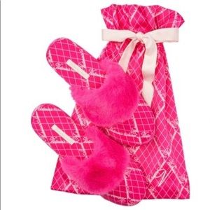 Victoria’s Secret Satin Slippers Size M (7-8)